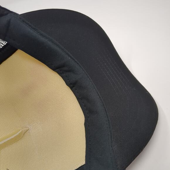 I Pee In Pools Snapback Trucker Hat Black OS Adjustable Rope Mesh Back Cobra - Picture 8 of 9